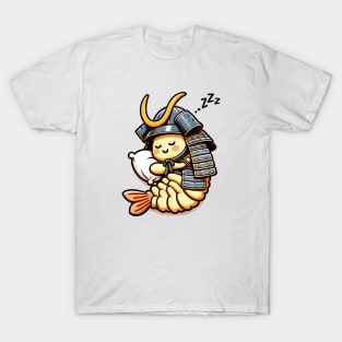 The sleeping tempura samurai. T-Shirt